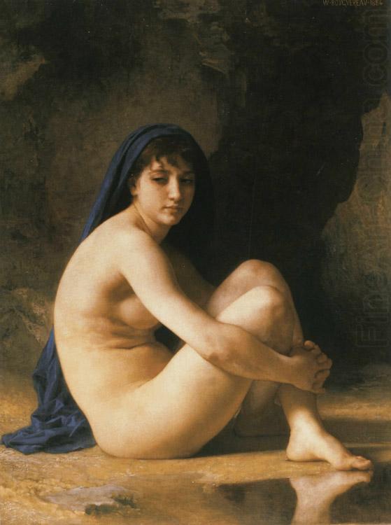 Seated Nude Mk Adolphe William Bouguereau Wholesale Oil Painting